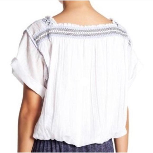 Free People Wandering Skies Blouse - Picture 3 of 6